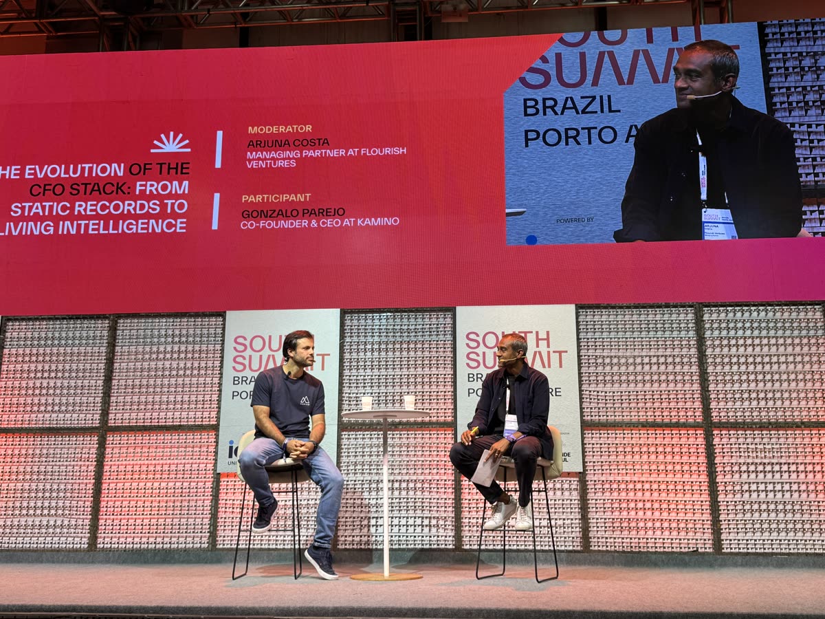 CEO da Kamino em painel no South Summit Brazil