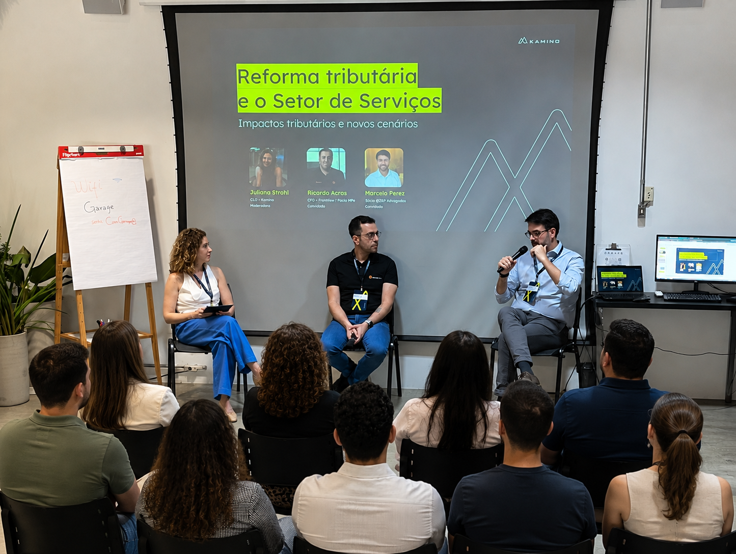 Painel Kamino sobre reforma tributária e o setor de serviços